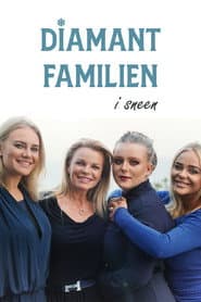 Diamantfamilien i sneen