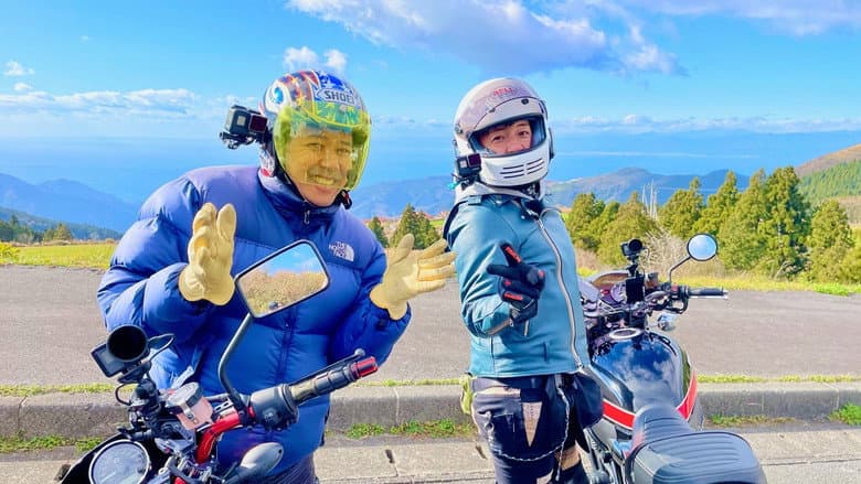 つるのたび　バイクに乗って出かけよう！