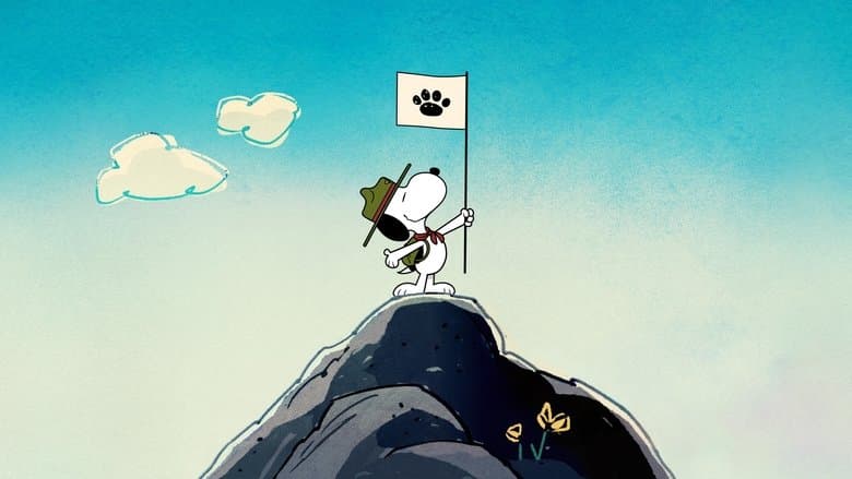 Snoopy Vai Acampar